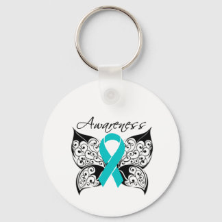 Llavero Conciencia sobre las mariposas tatuadas - Cáncer o