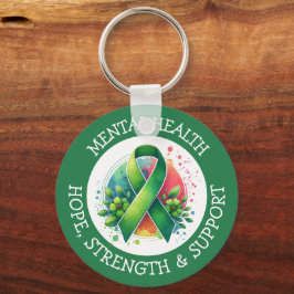 Llavero Conciencia sobre Salud Mental - Apoyo Fuerza Apoyo