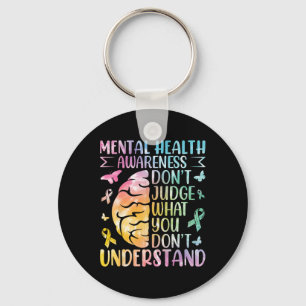 Llavero Conciencia sobre Salud Mental No Juzgues Lo Que No