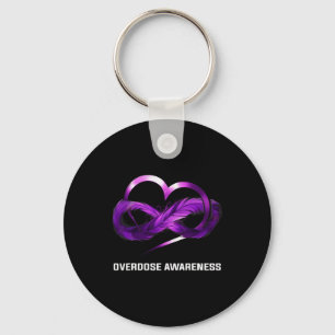 Llavero Conciencia sobre sobredosis de Infinity Heart