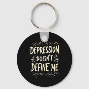 Llavero Conciencia suicida Depresión Ansiedad Salud mental