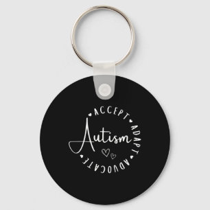 Llavero Concienciación sobre autismo aceptar la comprensió