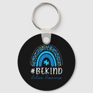 Llavero Concienciación sobre autismo de Be Kind Mujeres Ch