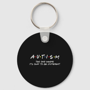 Llavero Concienciación sobre el autismo El lugar donde est