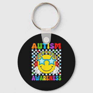 Llavero Concienciación sobre el autismo equipo de autismo