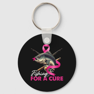 Llavero Concienciación Sobre El Cáncer De Mama En La Pesca