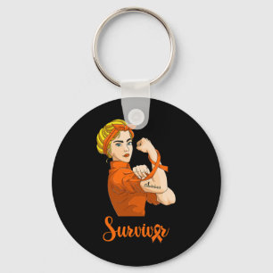 Llavero Concienciación sobre el cáncer de sangre entre muj