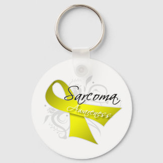 Llavero Concienciación sobre el sarcoma de cinta de despla