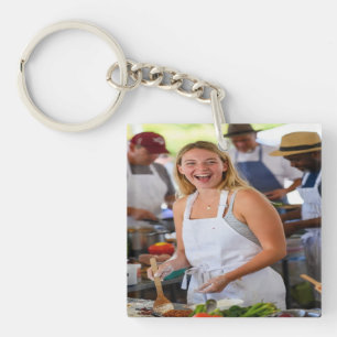 Llavero Concurso de Cocina Justa Personalizar Foto
