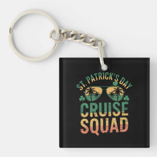 Llavero Concurso familiar divertido de la squad de crucero