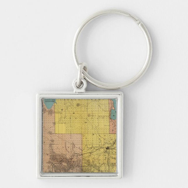 Llavero Condado de Modoc, California (Frente)