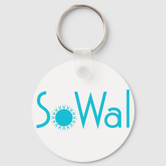 Llavero Condado de Walton South Wal con Sun (Anverso)