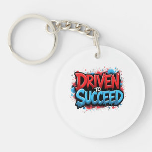 Llavero Conducido al éxito - Graffiti Car Enthusiast