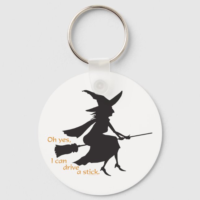 Llavero Conducir un palo (Anverso)