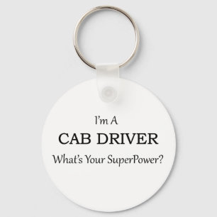Llavero Conductor de taxi estupendo