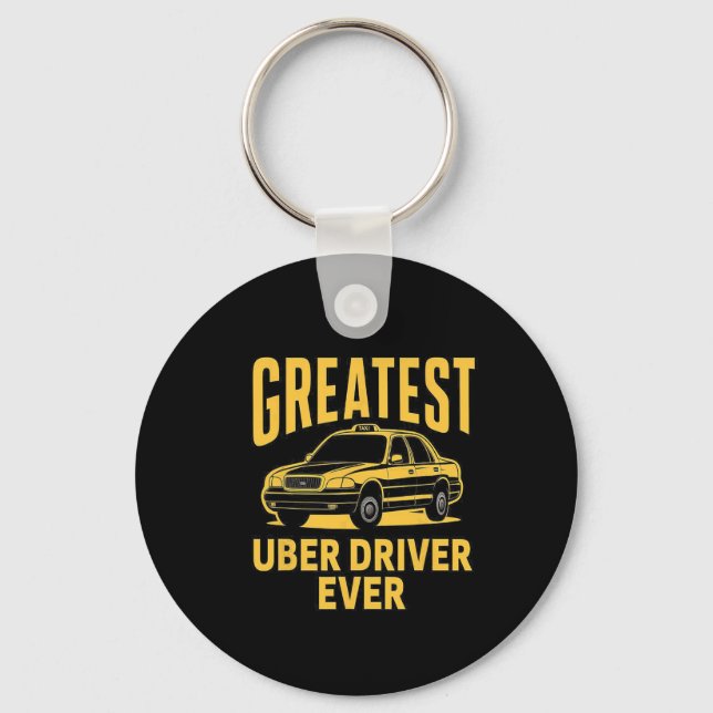 Llavero Conductor de Uber Cada Vez Funny 3 (Anverso)