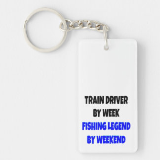 Llavero Conductor del tren de la leyenda de la pesca