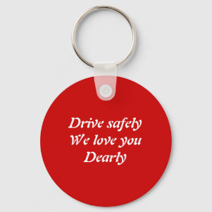 Llavero Conduzca con seguridad