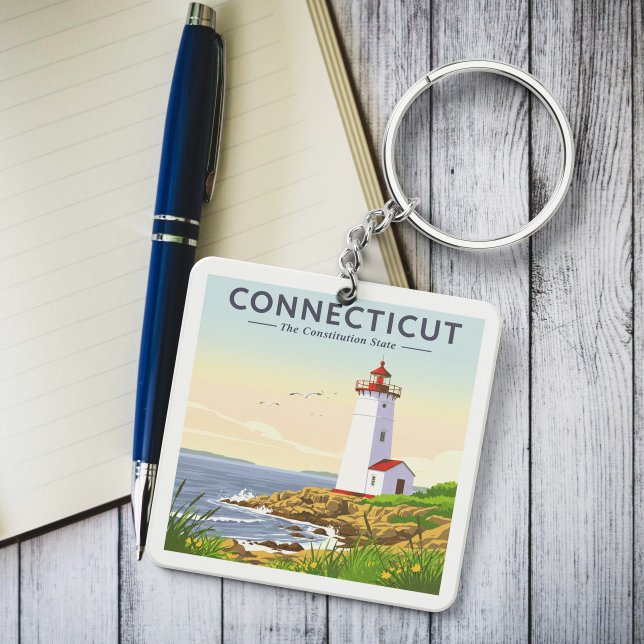 Llavero Conecticut de vintage (Subido por el creador)