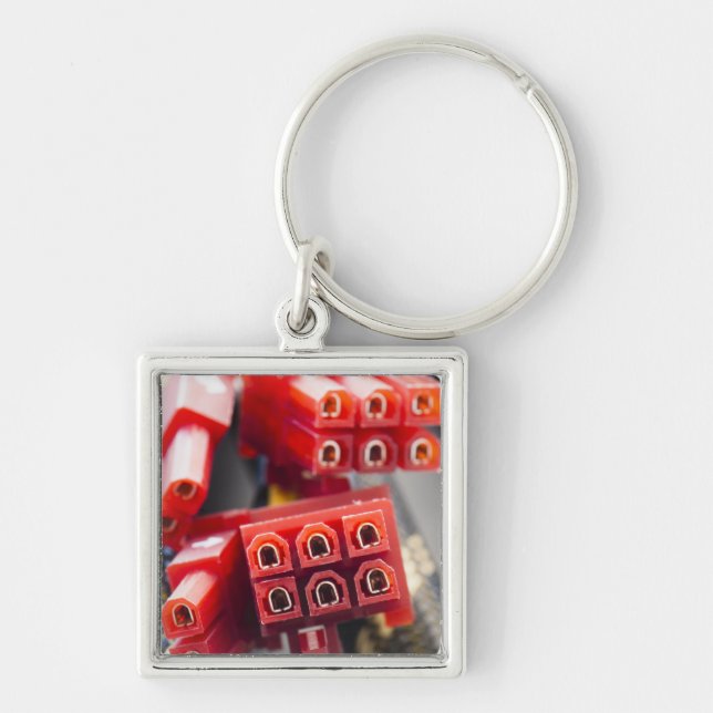 Llavero Conector de cable de PC (Frente)