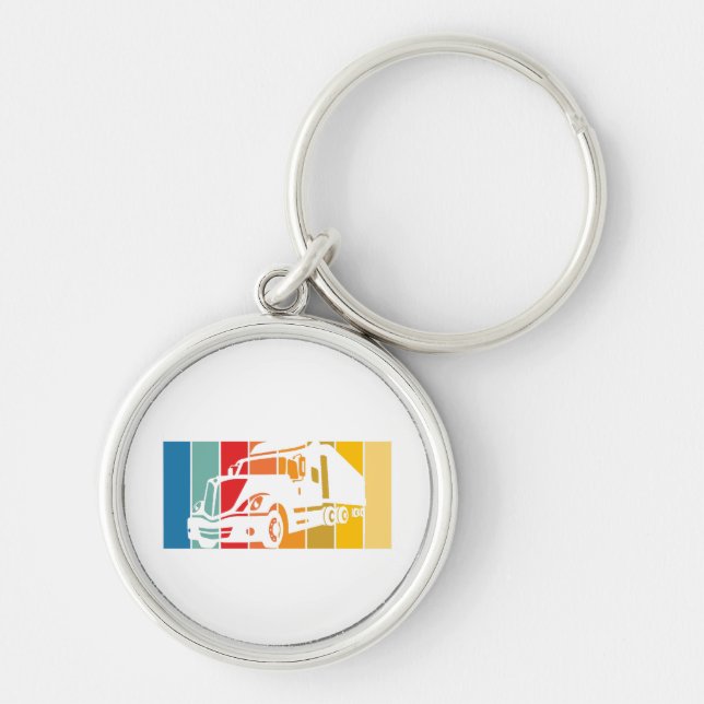 Llavero Conejito camionero de la leyenda del viajero papá (Frente)