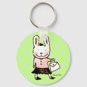 Llavero conejito con el bolso perfecto