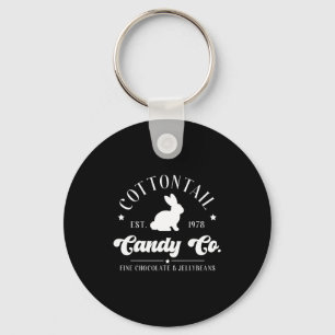 Llavero Conejito de Pascua vintage cottontail's candy co P