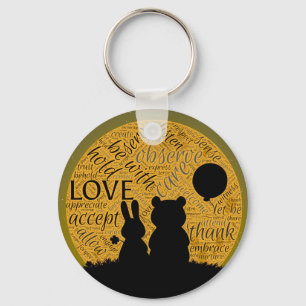 Llavero Conejito del amor