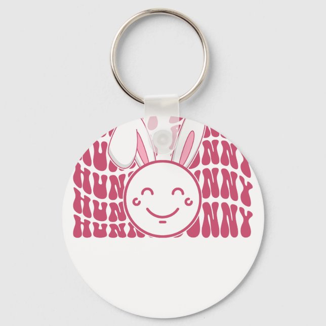 Llavero conejito, retro, vintage (Anverso)