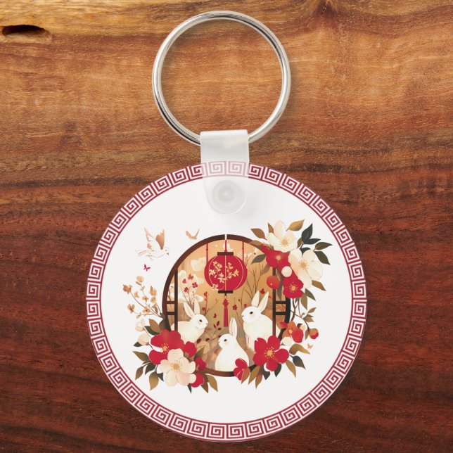 Llavero Conejo chino (Reverso )