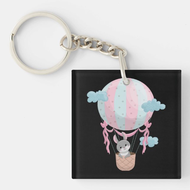 Llavero Conejo de bebés (Frente)