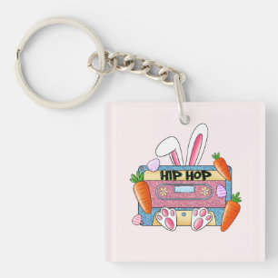 Llavero Conejo de cinta Hip Hop