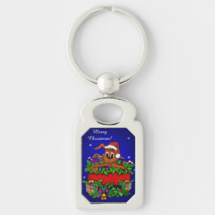 Llavero Conejo de navidades