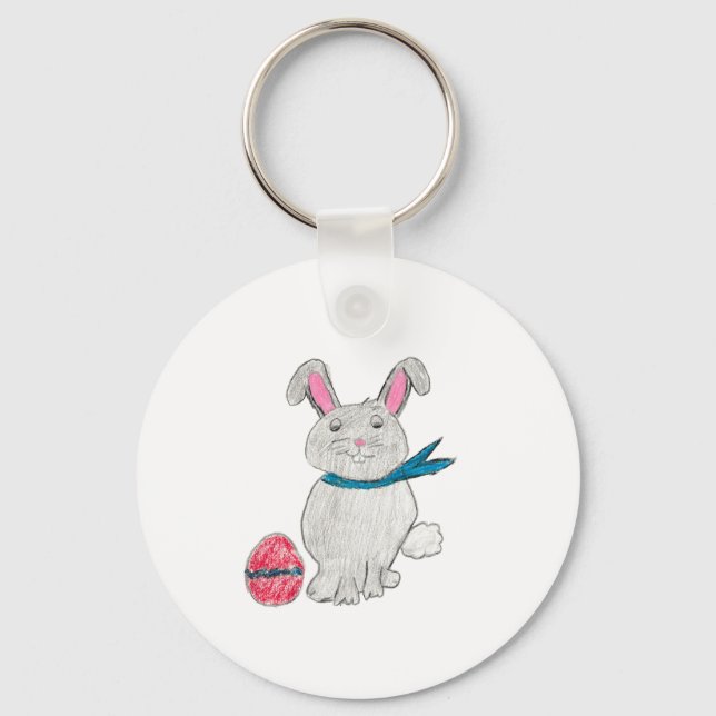 Llavero Conejo de Pascua (Anverso)