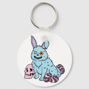 Llavero Conejo Gótico Bunny Gótico Gótico Emo de Pascua Gó