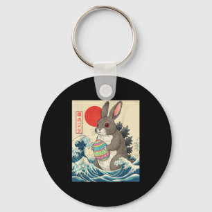 Llavero Conejozilla Bunny Arte Japonés Antiguo Divertido H