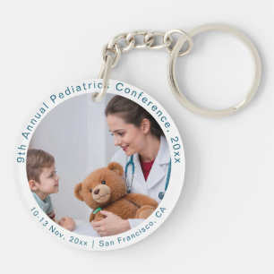 Llavero Conferencia Médica de Pediatría para Niños