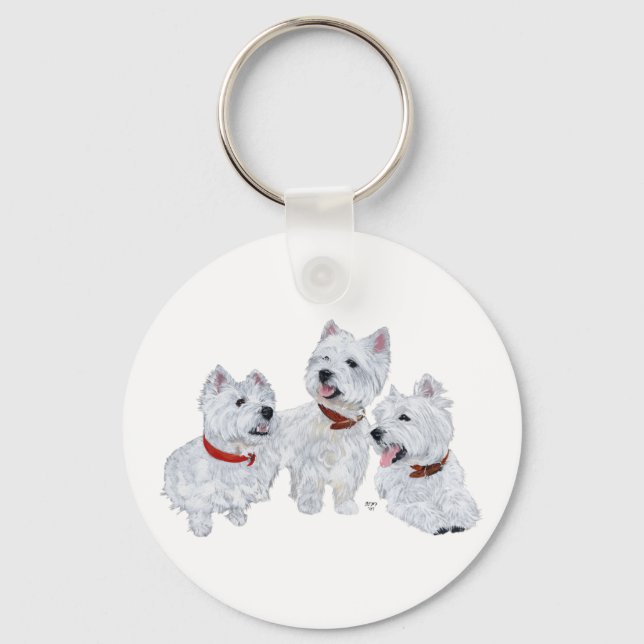 Llavero Conferencia Westie (Anverso)