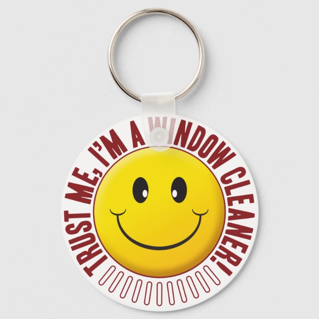 Llavero Confianza en el limpiador de ventanas (Anverso)