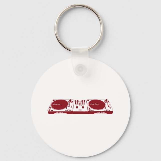 Llavero Configuración de Stanton DJ - Deck de DJ de música (Anverso)