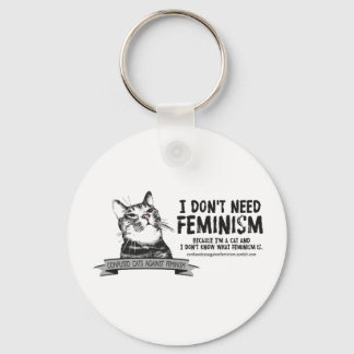 Llavero Confused Cats (for light-colored products)