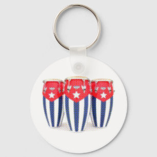 Llavero Congas cubanos