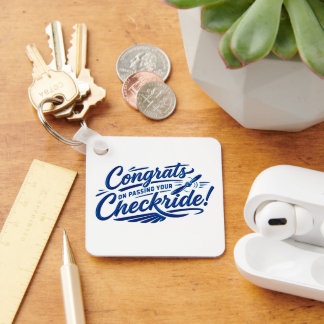 Llavero Congrats on passing your checkride!