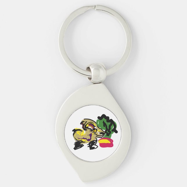 Llavero conjunto Chihuahua (Anverso)