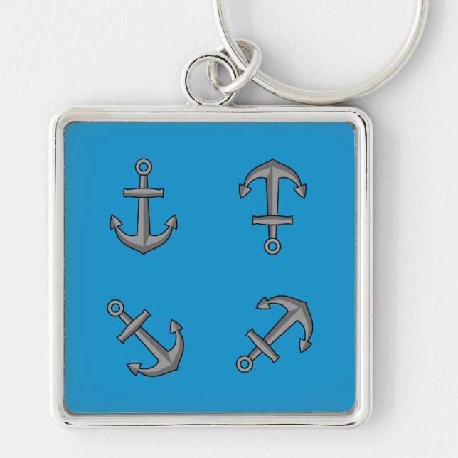 Llavero Conjunto de anclaje de personalizado (Frente)