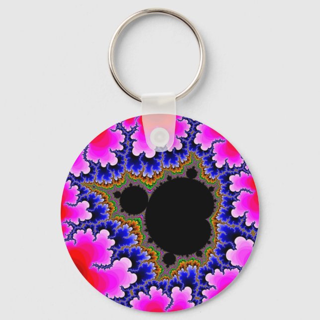 Llavero Conjunto de mandelbrot Fraktal Apfelmännchen (Anverso)