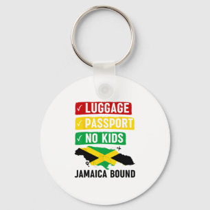 Llavero Conjunto de viaje de vacaciones jamaicano a Jamaic