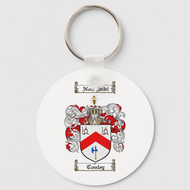 LLAVERO CONLEY FAMILY CREST - RECUBRIMIENTO DE ARMAS (Anverso)