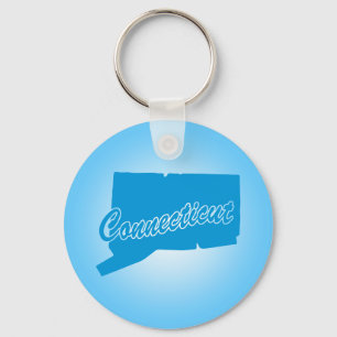 Llavero Connecticut de estado