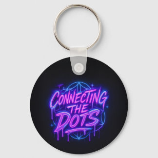Llavero Connecting the Dots Neon Keychain 